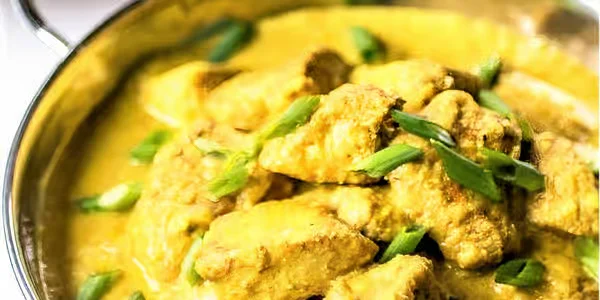 Delicious Lamb Korma at Tandoori Grill in downtown Calgary, AB